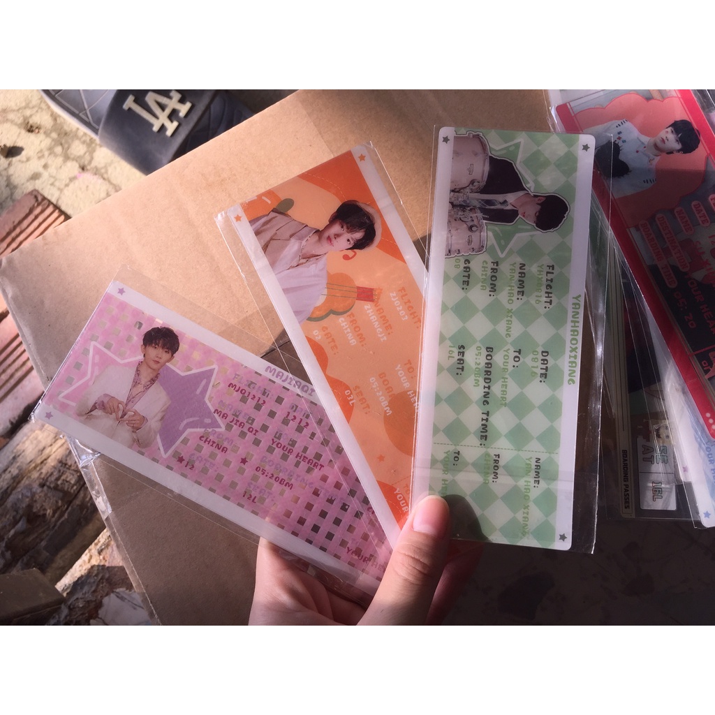 Vé may bay | TF Gia Tộc , TNT , Tiêu Chiến , Thái Từ Khôn ,...