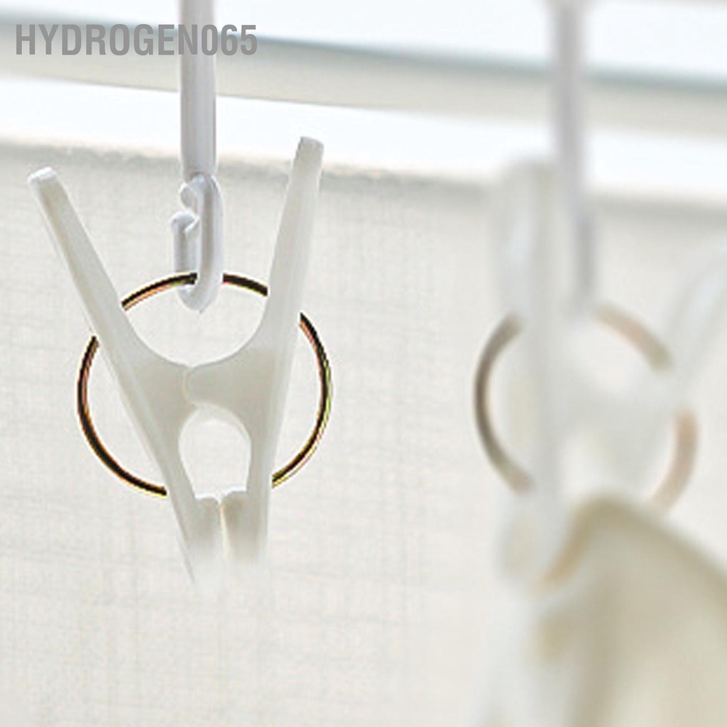 Hydrogen065 Giá Phơi Quần Áo Treo Tường Gấp Gọn Kính Thiên Văn Bấm Đồ Giặt Bằng Nhựa Cho Ban Công Trong Nhà