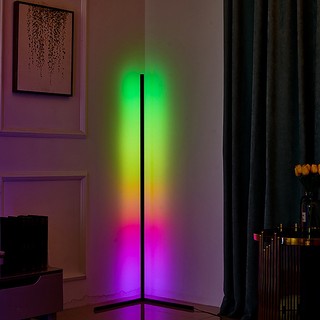 Đèn Led Elip đứng RGB trang trí phòng khách, phòng ngủ, phòng game, điều khiển từ xa - Đèn cây trang trí - Đèn Cột RGB