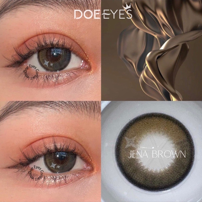 JENA brown - lens nâu filter ánh sao (lens độ 0-6.5độ)