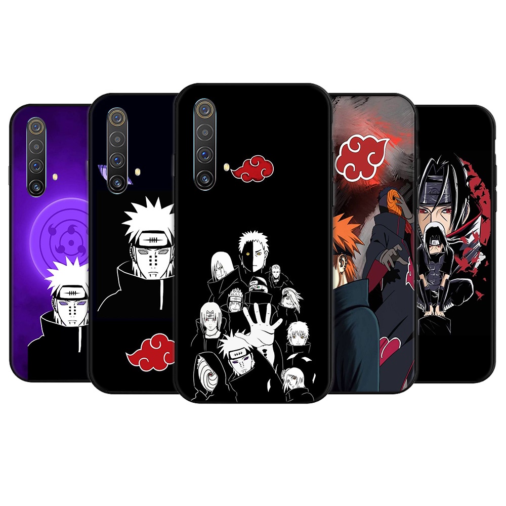 Ốp Điện Thoại Silicon tpu Mềm Hình anime naruto Cho realme 2 3 pro realme 5i 5s 5 pro realme 6i 6 pro 7i 7 pro