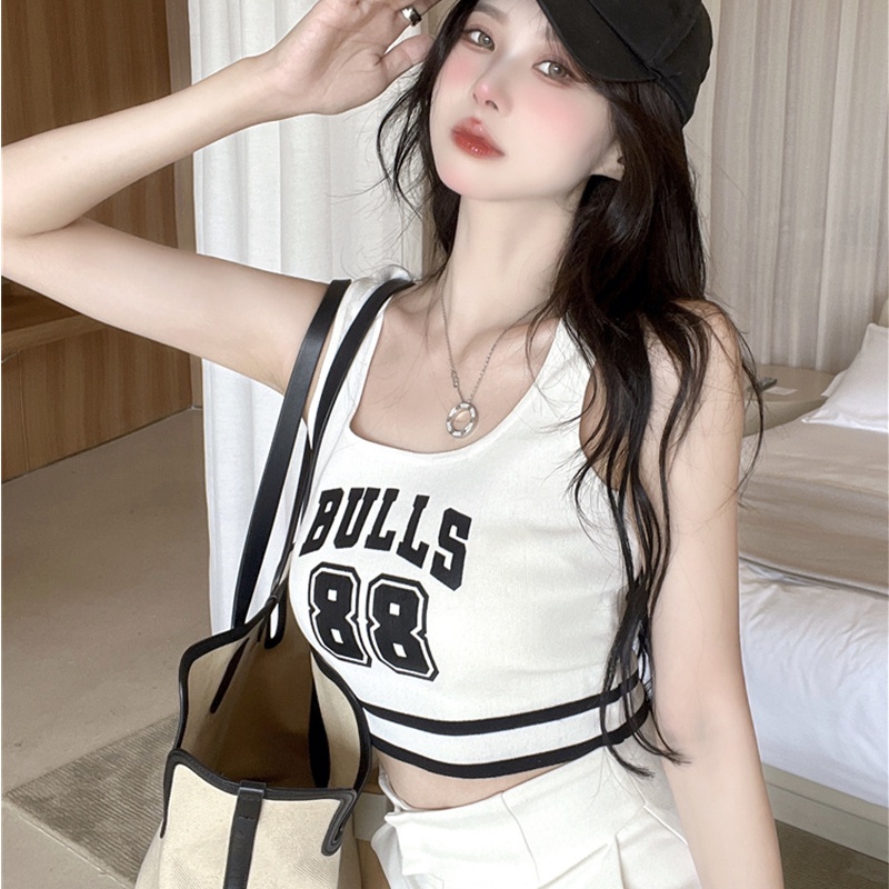 Áo thể thao dệt kim SUXI không tay thời trang mùa hè cho nữ