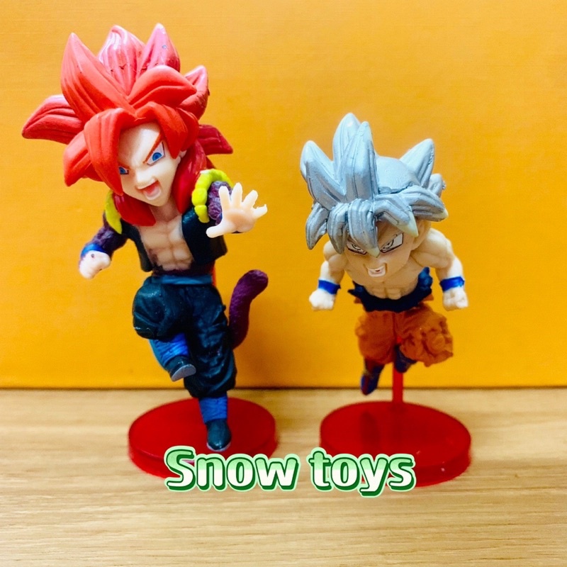 Mô hình Dragon Ball - Mô hình Majin Buu Buutenks Super Buu Gohan Goku Gotenks SSJ3 Ma bư mập gầy - Cao 10~12cm
