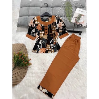 Bộ lụa Mango hàng cao cấp cho Mẹ