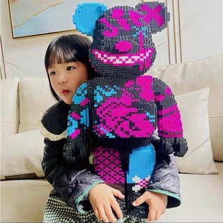 Đồ Chơi Lắp Ráp Mô Hình Gấu Bearbrick Jinx, Bearbrick Ma Vương, Gấu Bearbrick chữ, Gấu Phi hành gia cao 55cm