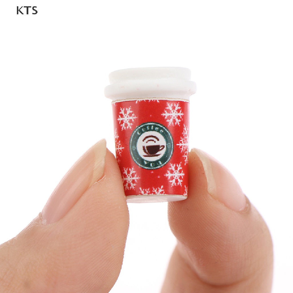 Set 5 Ly Cà Phê Màu Sắc Xinh Xắn Dùng Để Trang Trí Nhà Búp Bê