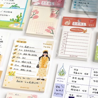 Giấy note kế hoạch Note For nhiều kích cỡ