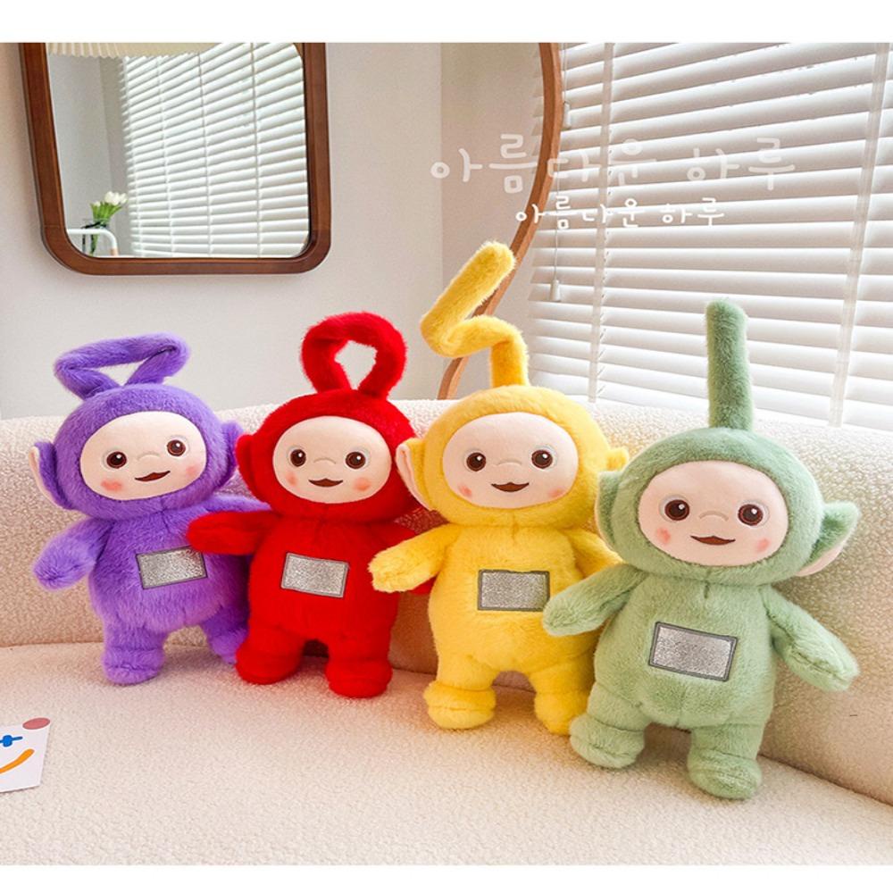 Boboancesco Thú Nhồi Bông Hình teletubbies Màu Tím Đáng Yêu Cho Bé