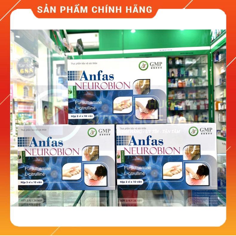 ✅ Anfas Neurobion - Thực Phẩm Bảo Vệ Sức Khỏe, Giảm Các Triệu Chứng Mệt Mỏi, Căng Thẳng, Suy Nhược T