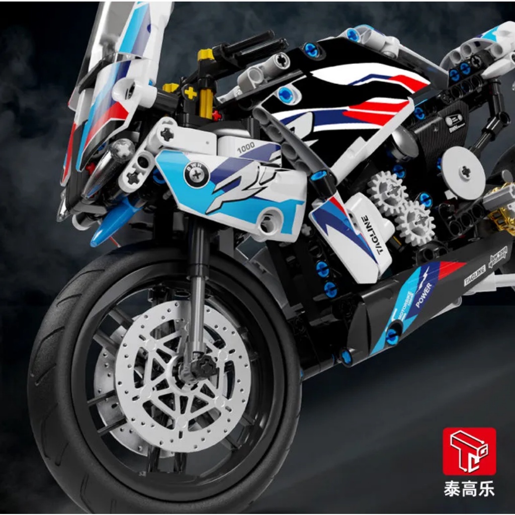 Bộ Đồ Chơi Lắp Ráp Xe Mô Tô bmw 1000rr 589 / t3042