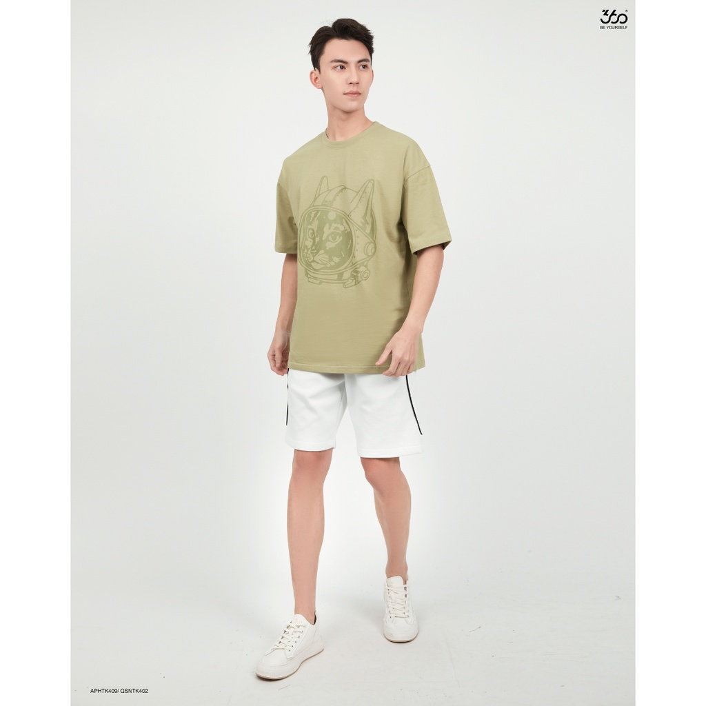 Áo thun nam in hình họa tiết trẻ trung thương hiệu 360 Boutique chất liệu cotton cao cấp - APHTK409