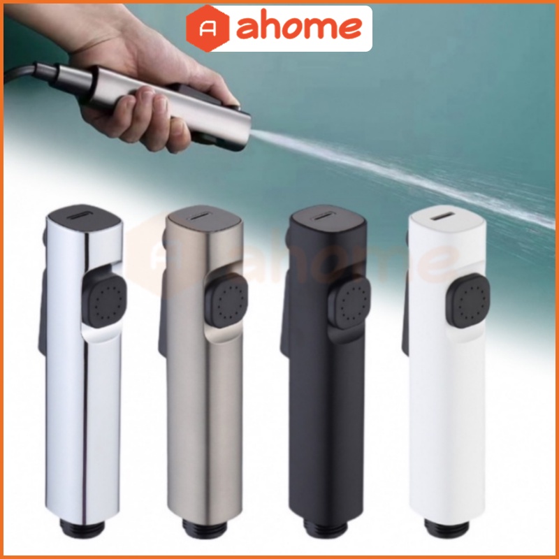 Vòi Xịt Vệ Sinh Cầm Tay 1 đầu ABS Xách Tay Nhà Vệ Sinh Vòi Phun Hai Chức Năng Phụ Nữ Rửa Súng Cao áp Cho Dùng Vệ Sinh Sau Khi đi Toilet Tiện Dụng Bền BỉShattaf-Ahome