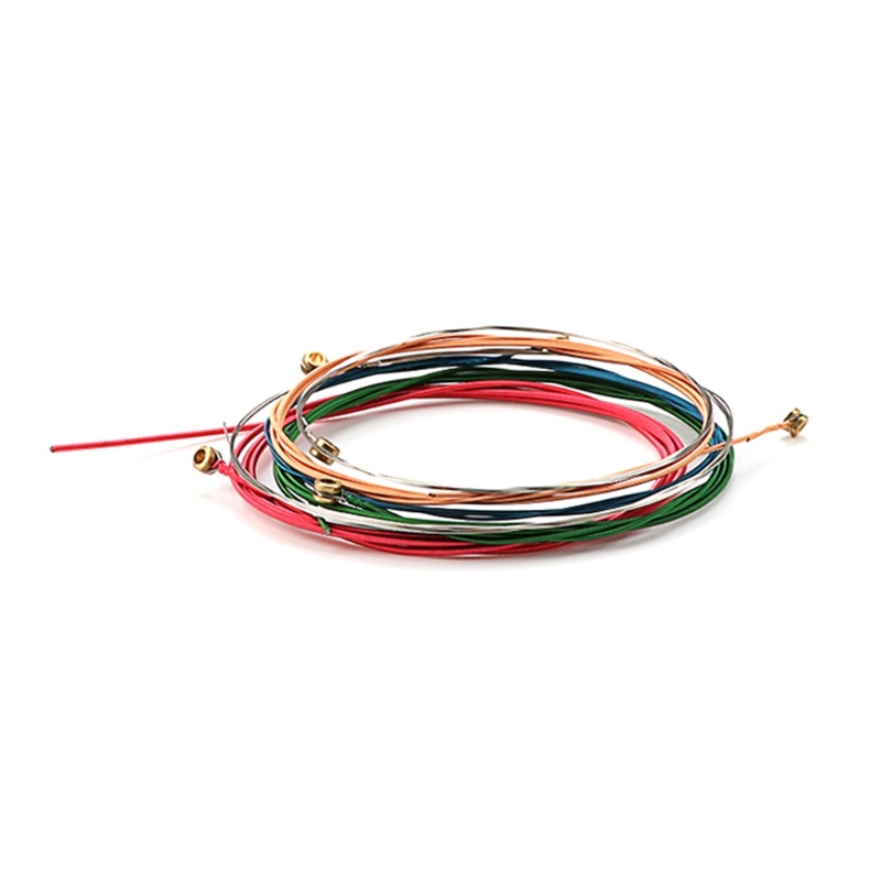 Set 6 Dây Đàn Guitar Bằng Thép Thay Thế Tiện Dụng