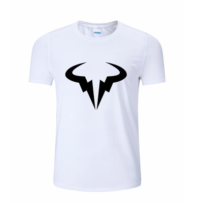 Áo Thun cotton Ngắn Tay In Hình Djokovic Jr. Kim Van Shi Nadal tennis