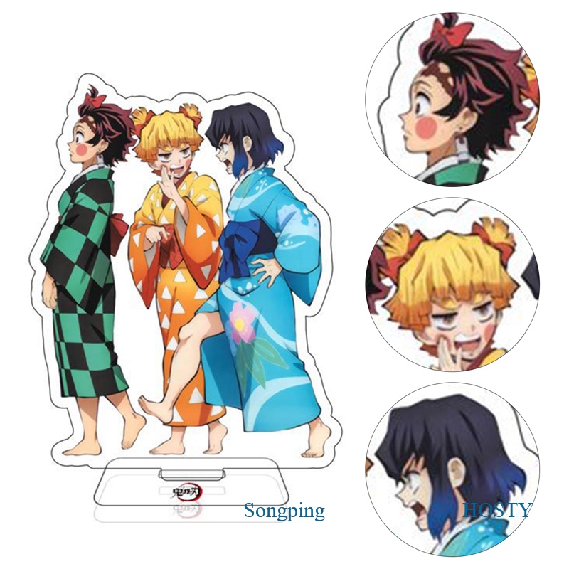 Mô Hình Nhân Vật Anime Demon Slayer Kimetsu No Yaiba Trang Trí Bàn Làm Việc