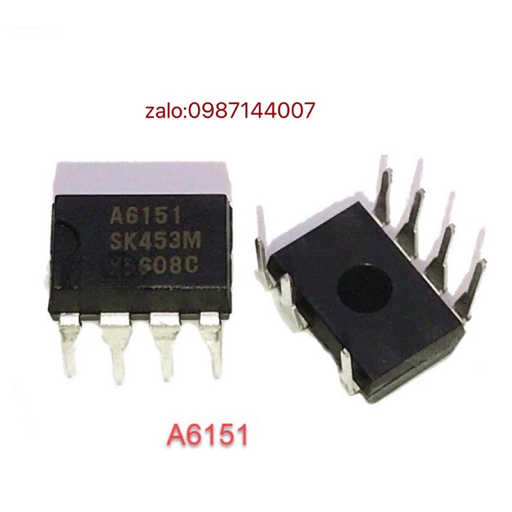 IC nguồn STR-A6151 A6151 6151 DIP-7 mới