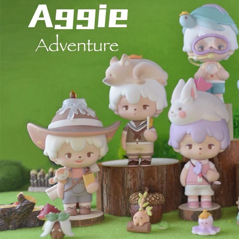 Mô Hình Búp Bê Anh Trai Aggie adventure Dễ Thương Dùng Trang Trí