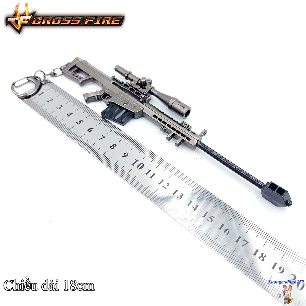 Mô hình Đột Kích súng nhắm Barrett M82A1 Crossfire