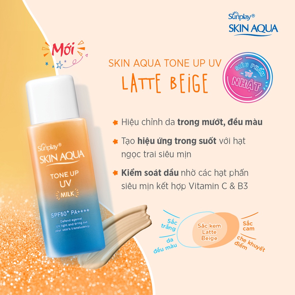 Chống Nắng Dưỡng Da Trắng Mịn Sunplay Skin Aqua SPF 50+ PA++++