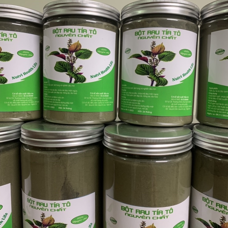 Bột tía tô sấy lạnh nguyên chất