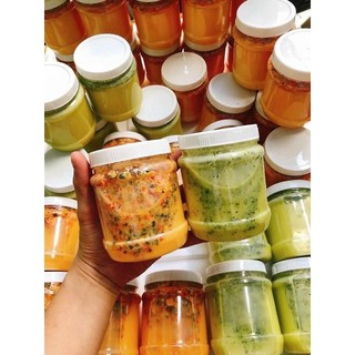 Muối chấm hải sản set 2 hủ 1kg hàng ngon nhà làm