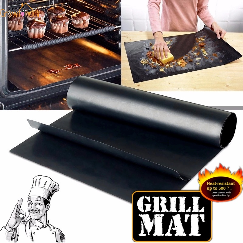 Thảm Nướng BBQ Không Dính Dễ Vệ Sinh Tái Sử Dụng