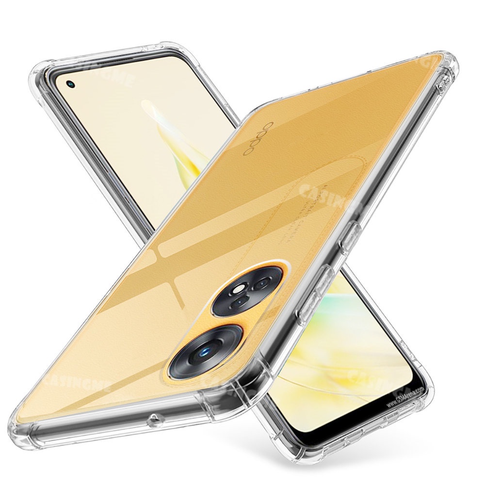 Ốp Điện Thoại Silicon Trong Suốt Có Túi Khí Bảo Vệ Camera Cho Oppo Reno8 T 4G 5G Reno 8 T 8Z T8 8T Reno8T Z PRO 4G 5G