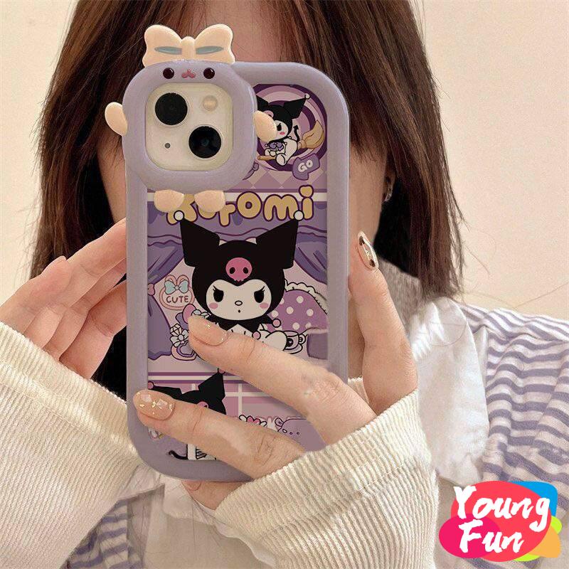 Ốp lưng kuromi iPhone 6splus/7/7plus/8/8plus/x/xs/11/12/13/pro/max/plus/promax