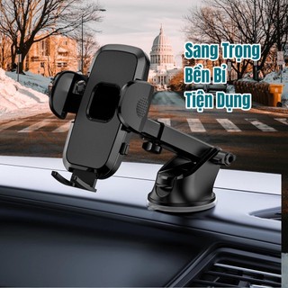 Giá đỡ điện thoại cao cấp, cứng cáp UHERRO PH-05 hút chân không gắn trên ô tô, gắn trên táp lô và kính chắn nắng
