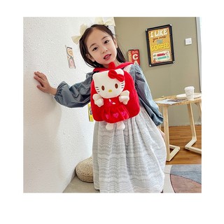 Ba Lô Hello Kitty Dễ Thương (20 * 7 * 26cm)