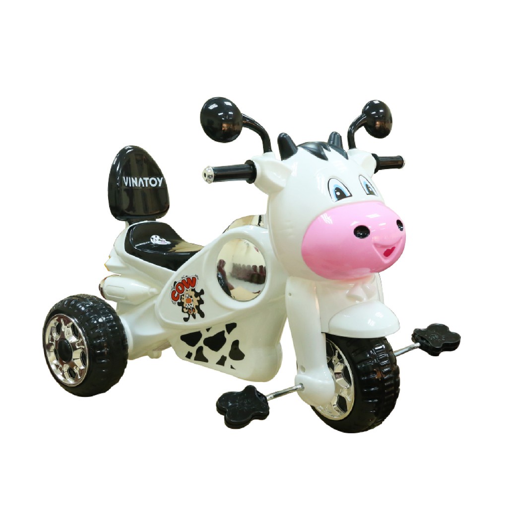 Xe 3 Bánh Nhựa Chợ Lớn hình Vespa Bò Con  - M1803A-X3B