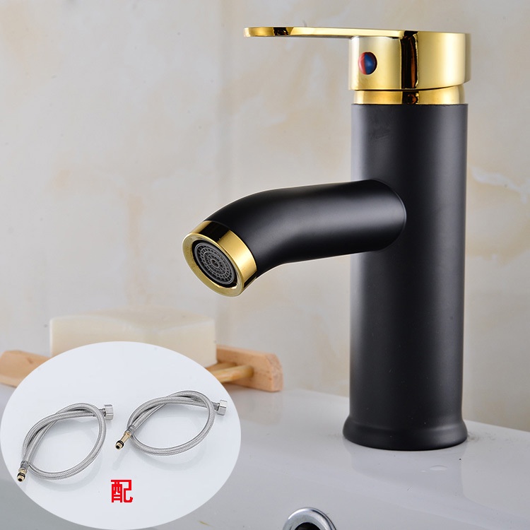 Vòi lavabo nóng lạnh mạ tĩnh điện đẹp