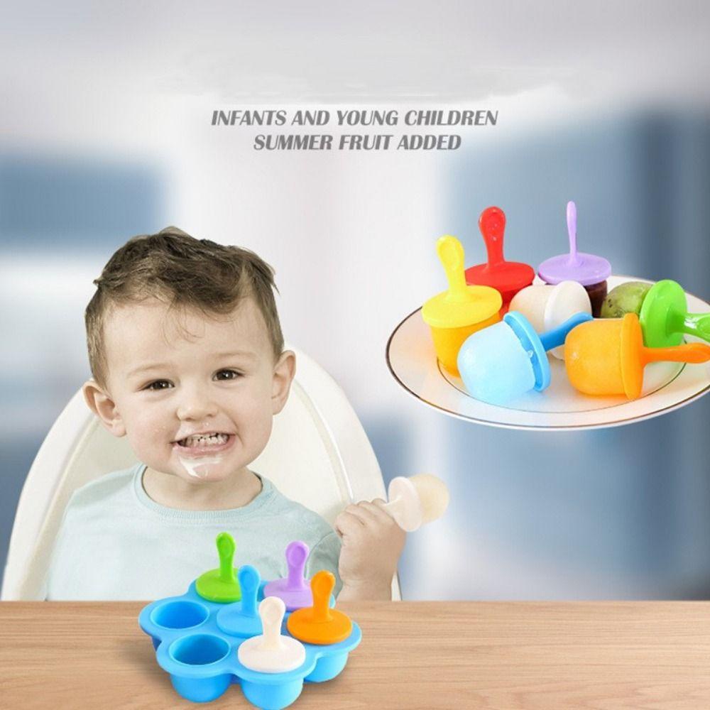 Khuôn Silicone Làm Kem Que Mini Tiện Dụng