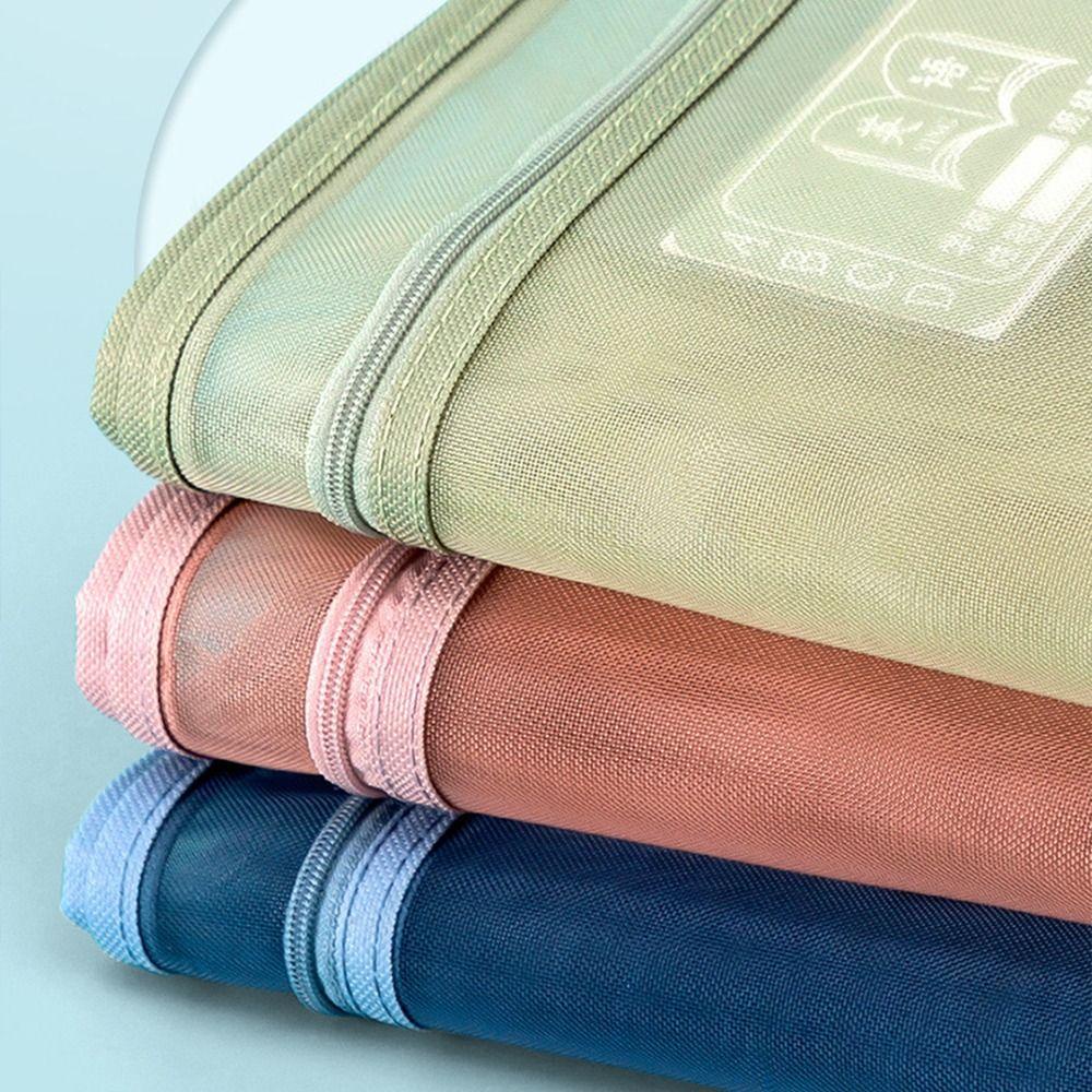 ELEGANT Bìa Lưới Đựng Tài Liệu Khổ A4 Tiện Dụng Cho Học Sinh