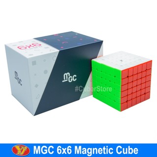 Rubik 6x6 yj mgc 6x6 có nam châm stickerless khối rubic lập phương 6 tầng puca