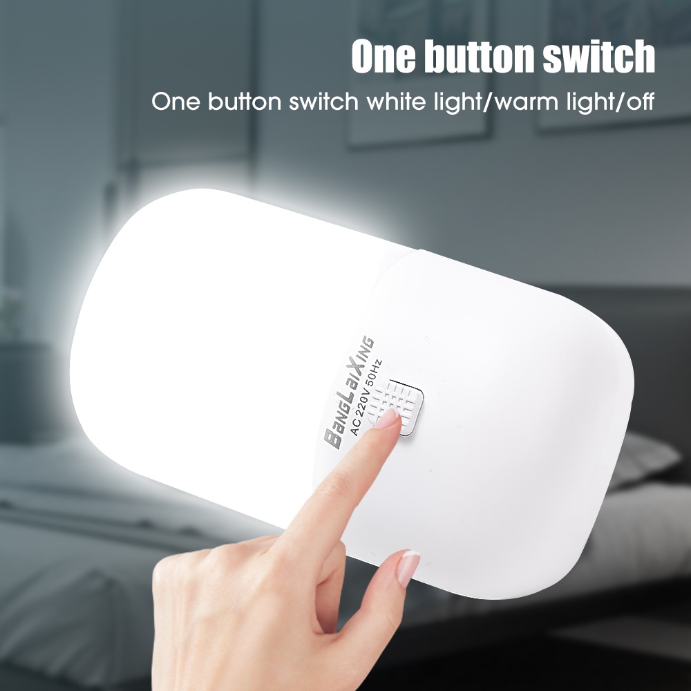 Đèn LED Đọc Sách Bảo Vệ Mắt Hai Màu Mềm Điều Chỉnh Được Tiết Kiệm Năng Lượng Cổng USB