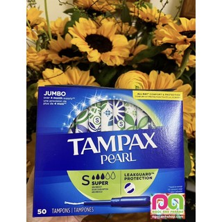 Tampax Pearl 50 chiếc super