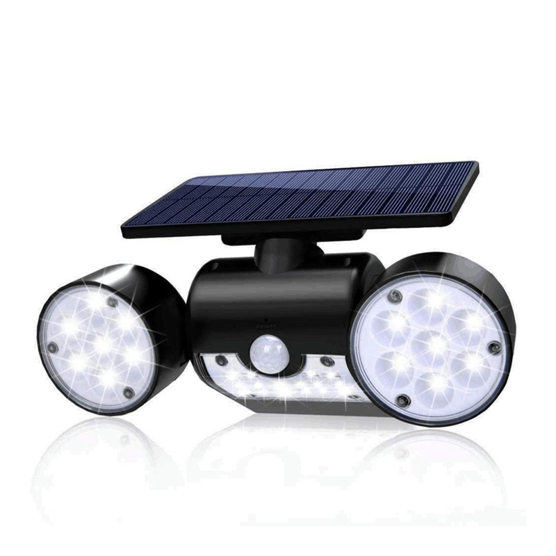 Đèn An Ninh Không Dây Gắn Tường Sử Dụng Năng Lượng Mặt Trời