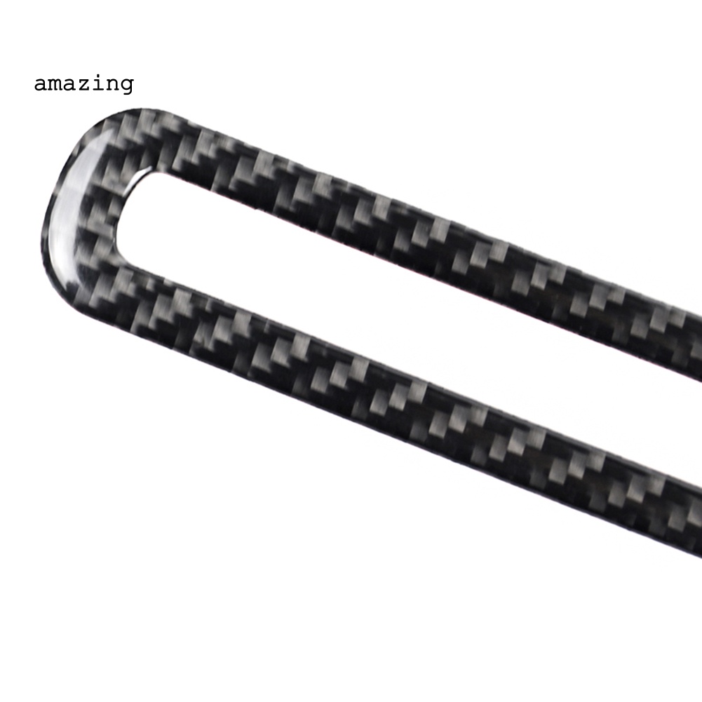 1 Cặp Miếng Dán Trang Trí Lỗ Thông Khí Xe Hơi Ford Mustang Bằng Sợi Carbon