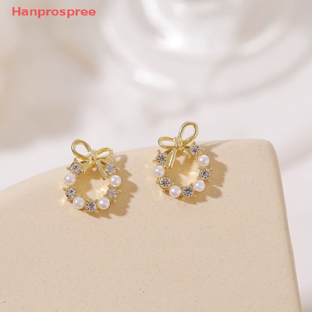 Hanprospree > Khuyên Tai Đính Ngọc Trai Giả Bằng Kim Loại Thanh Lịch Thời Trang Dự Tiệc Cưới Dành Cho Nữ Jewellry well