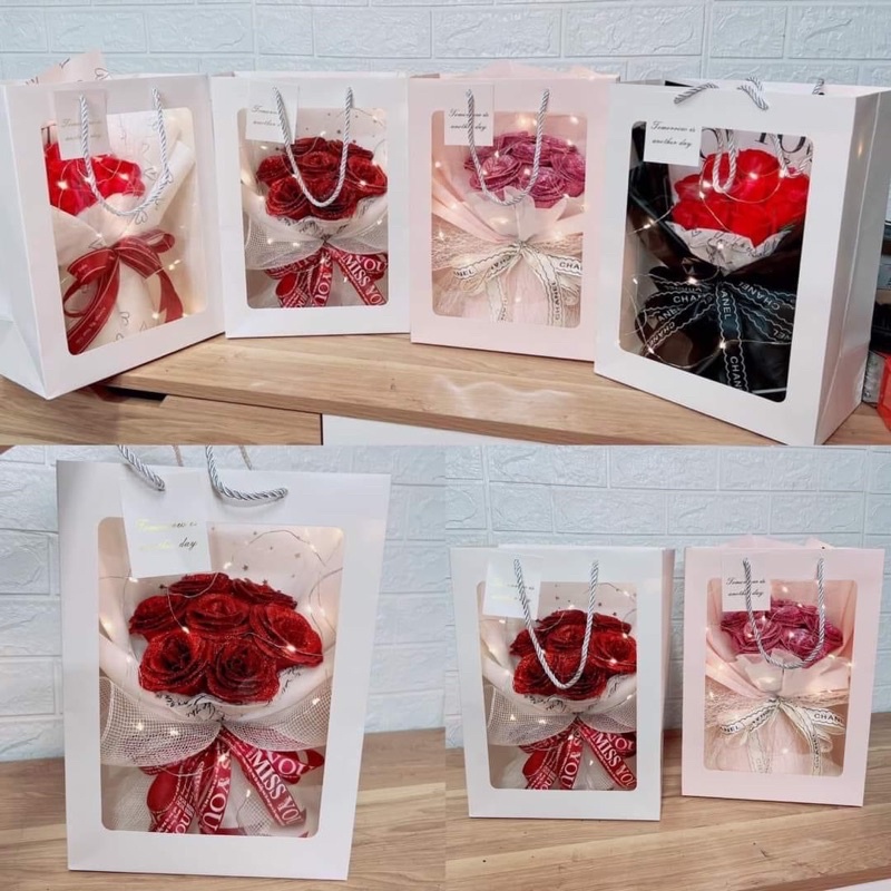 Hoa nhũ bó 7 bông nhiều mẫu random🌸