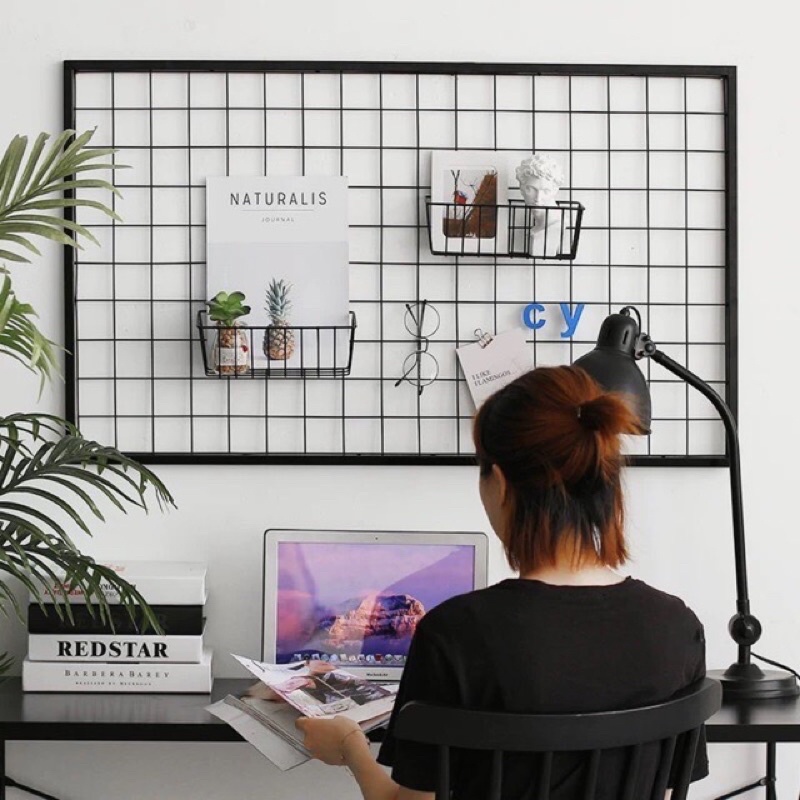 Khung lưới trang trí bo viền decor, trang trí nhà cửa siêu xink