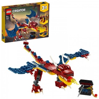 Bộ lắp ráp creator 3-in-1 31102 fire dragon