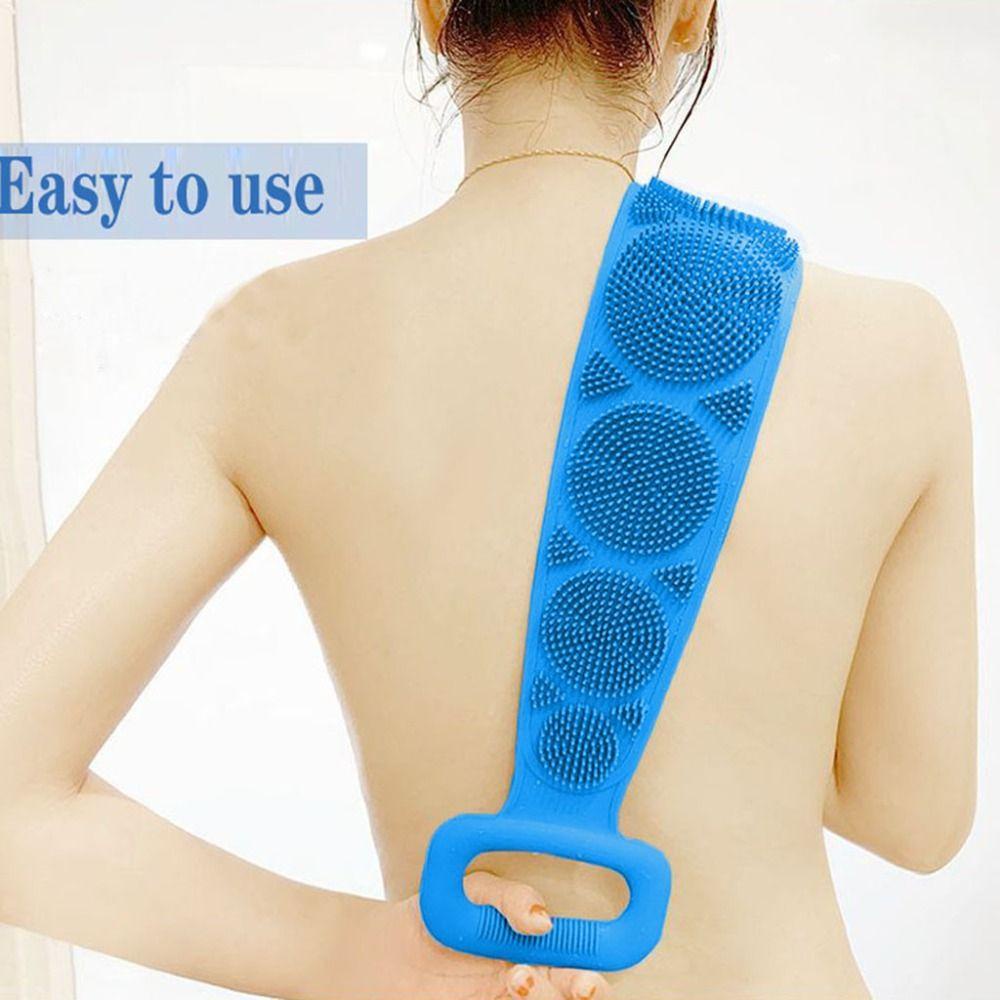 Dây Đai Tắm Chà Rửa Bằng Silicone Nối Dài Tẩy Vết Bẩn Trên Da