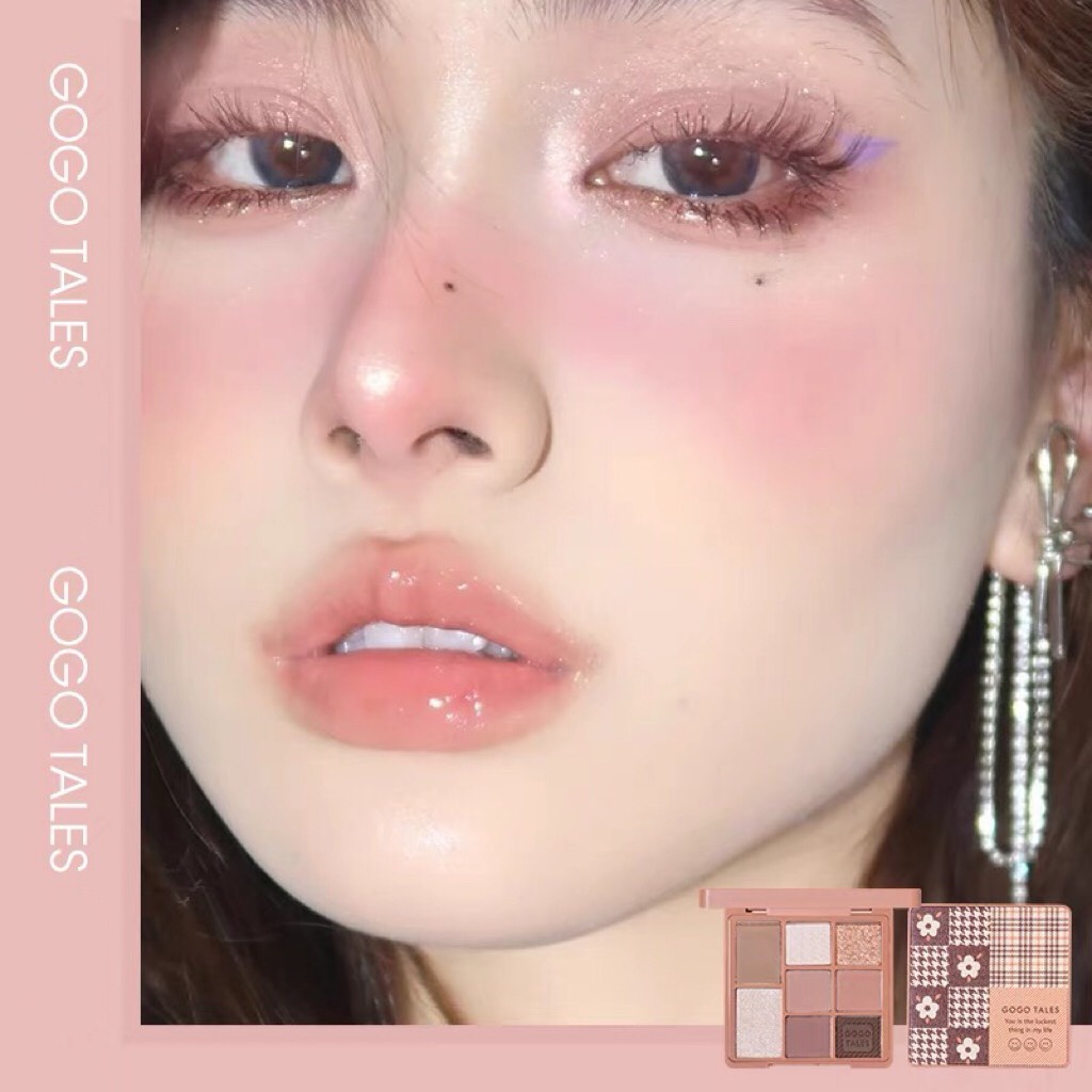 Bảng Phấn Mắt 8 Ô Gogo Tales Retro Mist Eyeshadow Palette