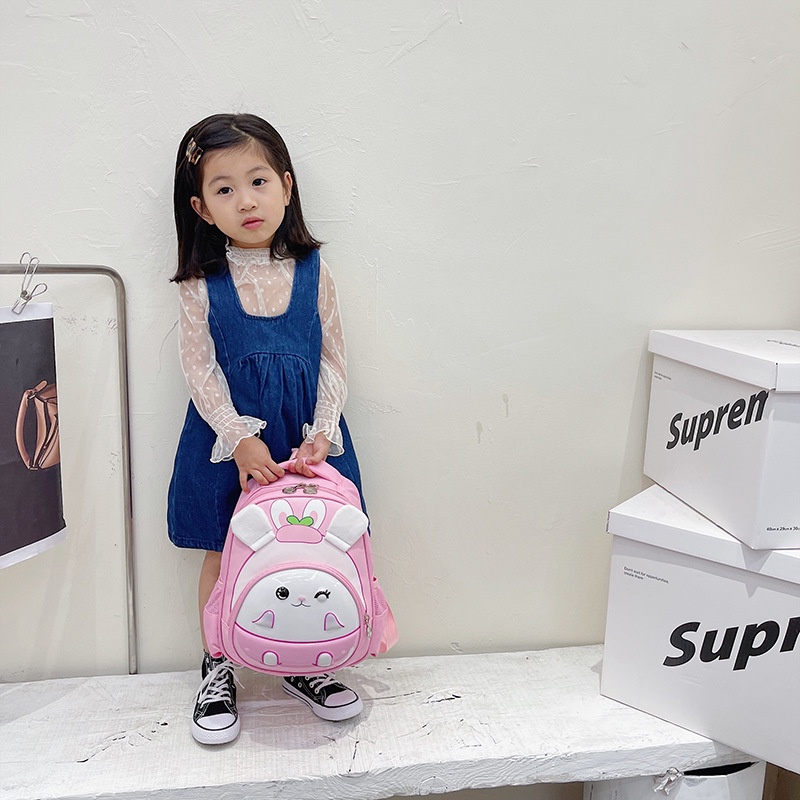 K22 Balo cho bé 3-6 tuổi đi học mẫu giáo cho bé trai bé gái hình động vật dễ thương