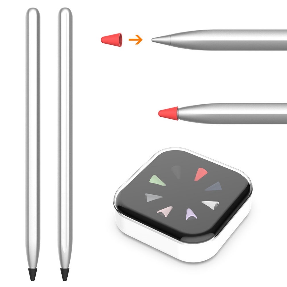 Bộ 8 Vỏ Bảo Vệ Bút Cảm Ứng Chống Mòn In Họa Tiết Hoa Hướng Dương Cho HUAWEI M-pencil