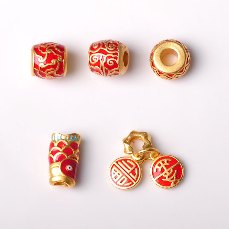 Vòng Tay Dây Bện Màu Sắc Vàng Cát Vàng Truyền Thống Trung Hoa Không Gây Dị Ứng Cao diy Vòng Tay Dây Thừng Nhiều Màu Sắc Đa Dạng Hợp Thời Trang