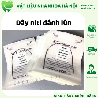 Dây cung đánh lún dây cung reverse dây cung ngược niềng răng - nha khoa hà nội