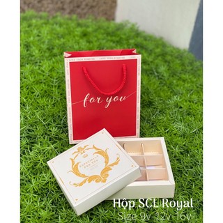 Hộp socola 9 viên MS10 (không kèm socola)